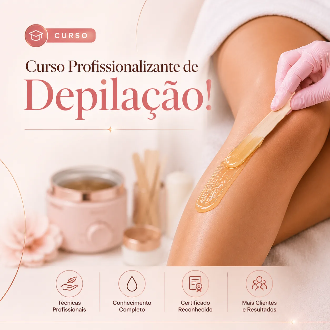 Curso de depilação
