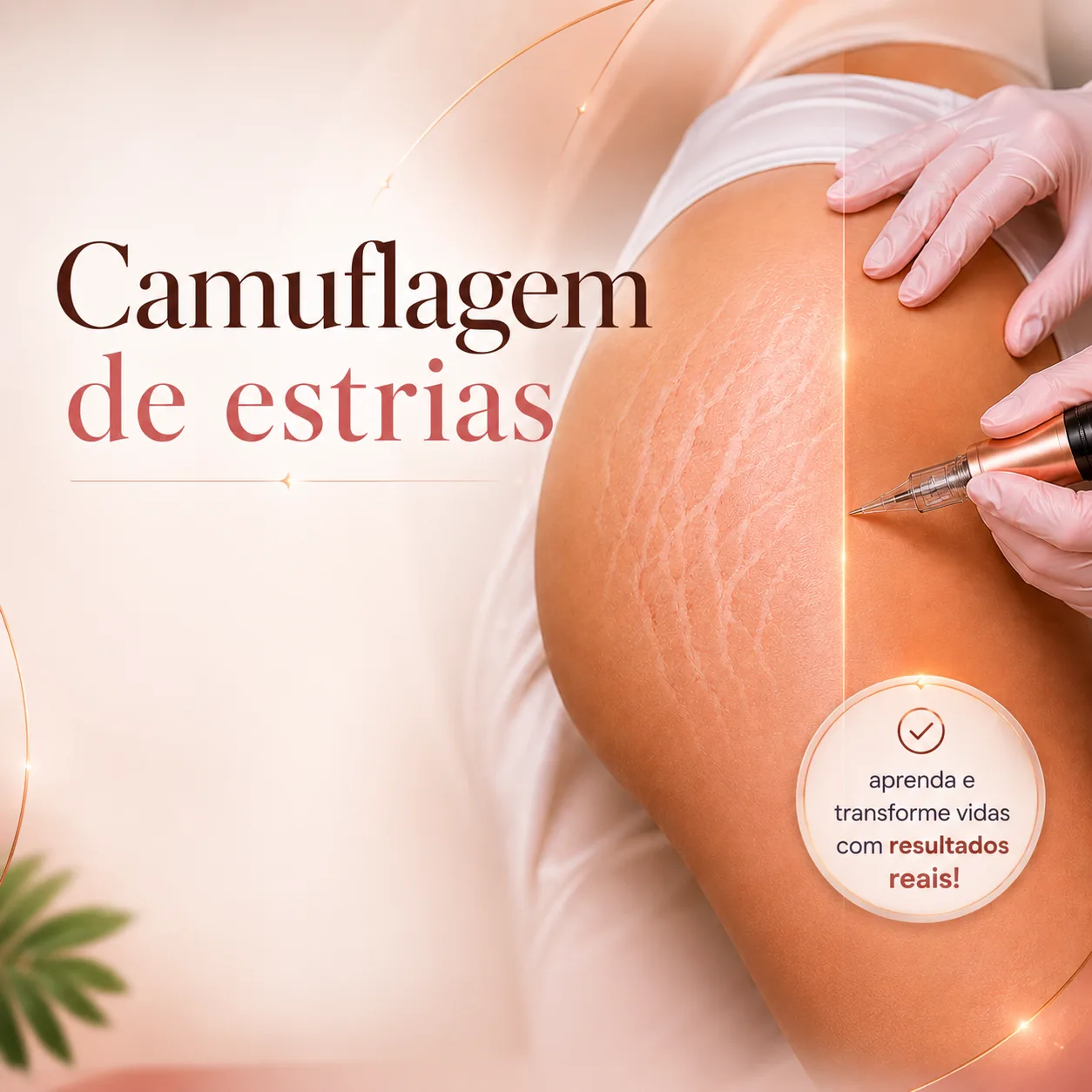 Curso de camuflagem de estrias